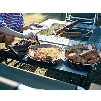 Amazon.co.jp: Coleman Table 3-Way BBQ Table Set : Sports
